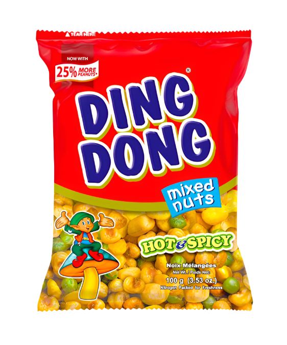 Ding Dong Super Mixed Nuts (Hot and Spicy) 100g