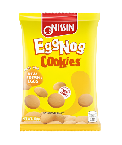 Eggnog Cookies - Monde Nissin 130g