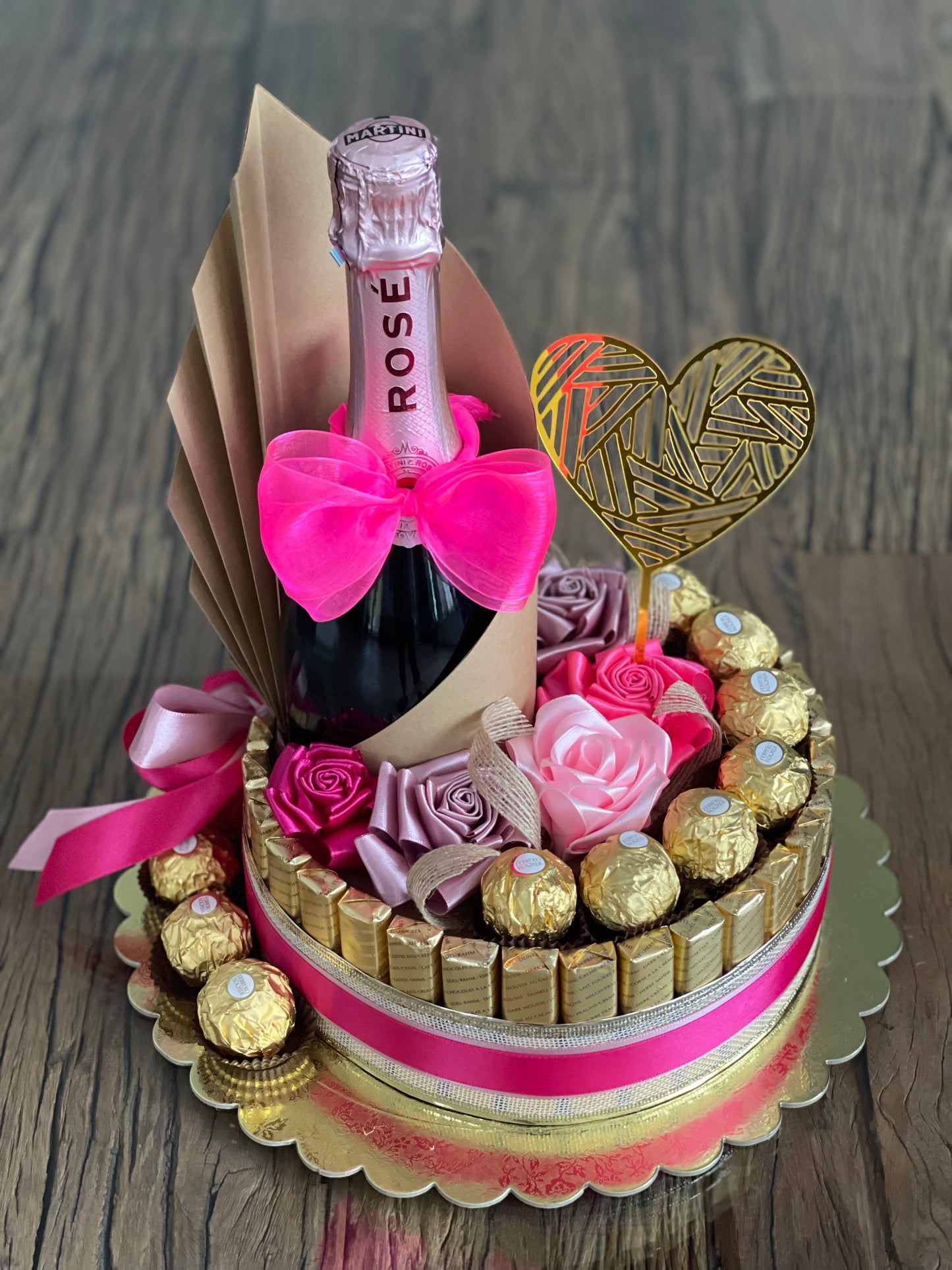 Chocolates and Drink Arrangement - Woman "Available Upon Request Only (Message Us)"
