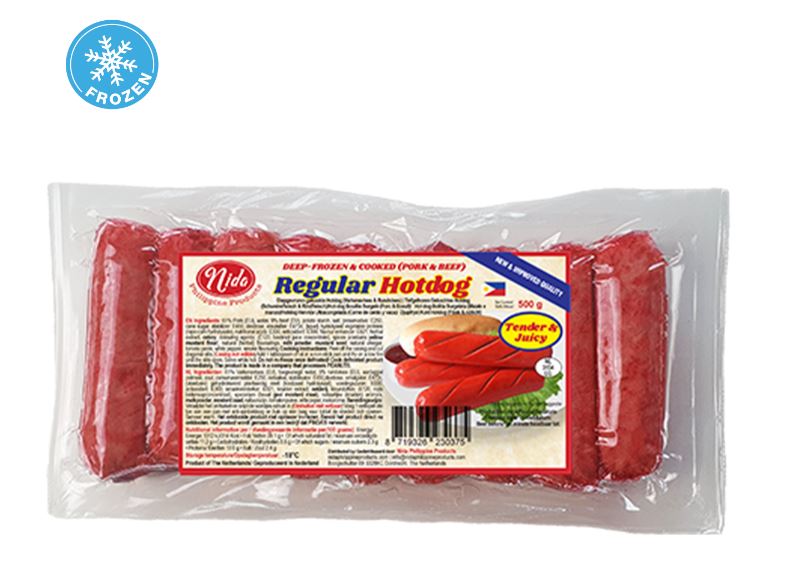 Hotdog (Regular) Nida 500g (FOR PICK-UP ONLY)