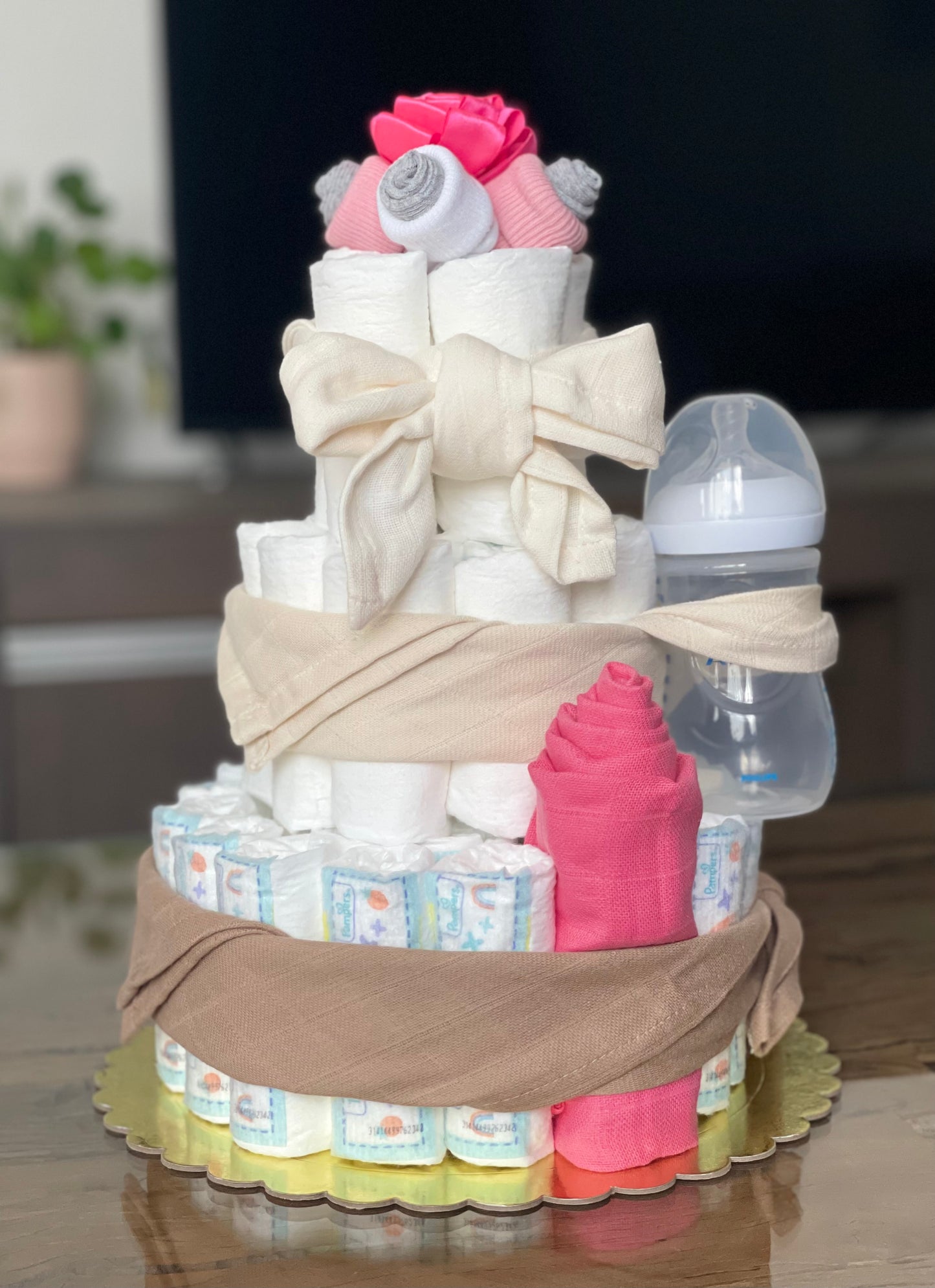 Diaper Cake Personalized Gift