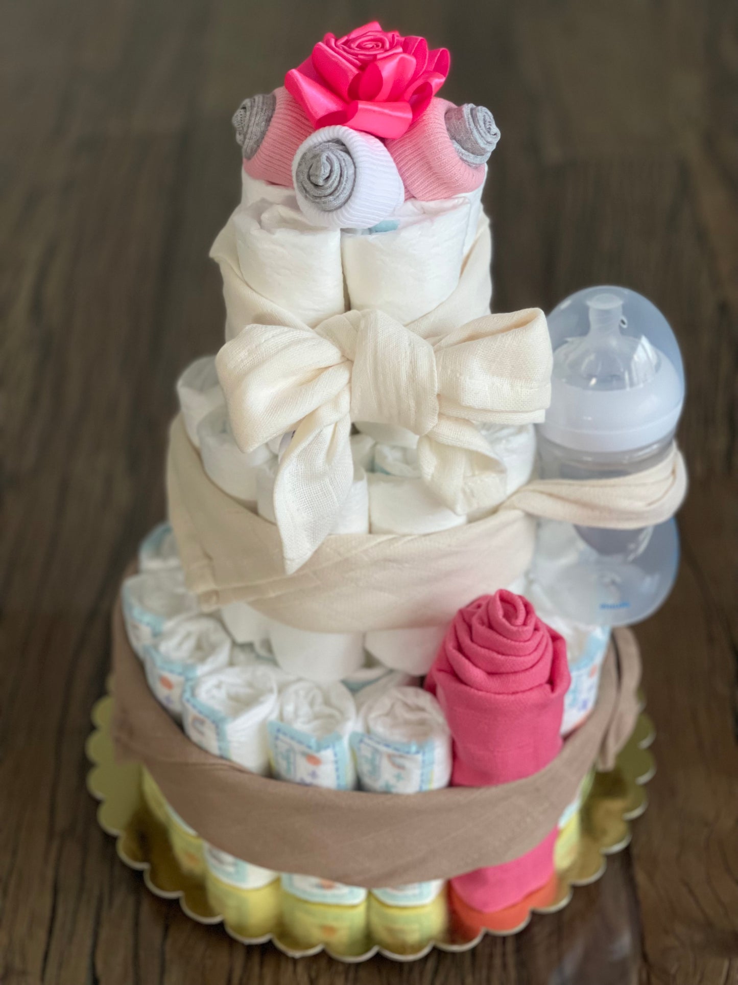 3-Layer Diaper Cake "Available Upon Request Only (Message Us)"