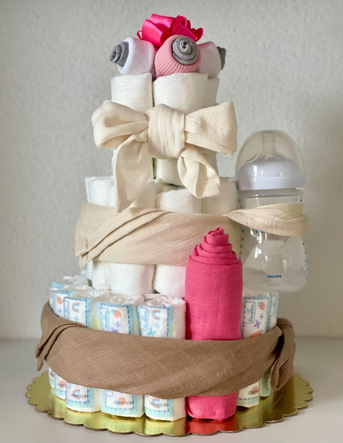 3-Layer Diaper Cake "Available Upon Request Only (Message Us)"