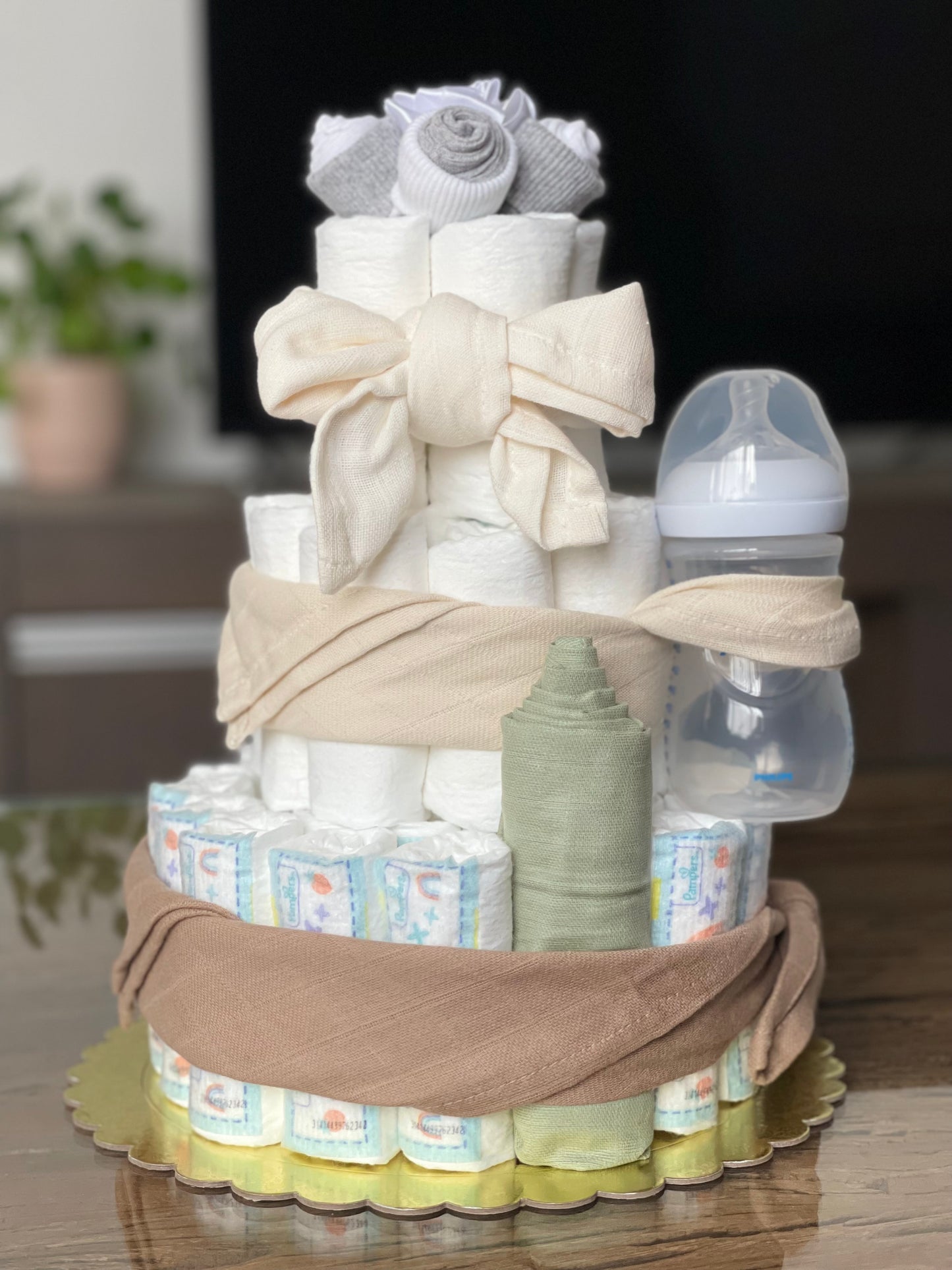 3-Layer Diaper Cake "Available Upon Request Only (Message Us)"