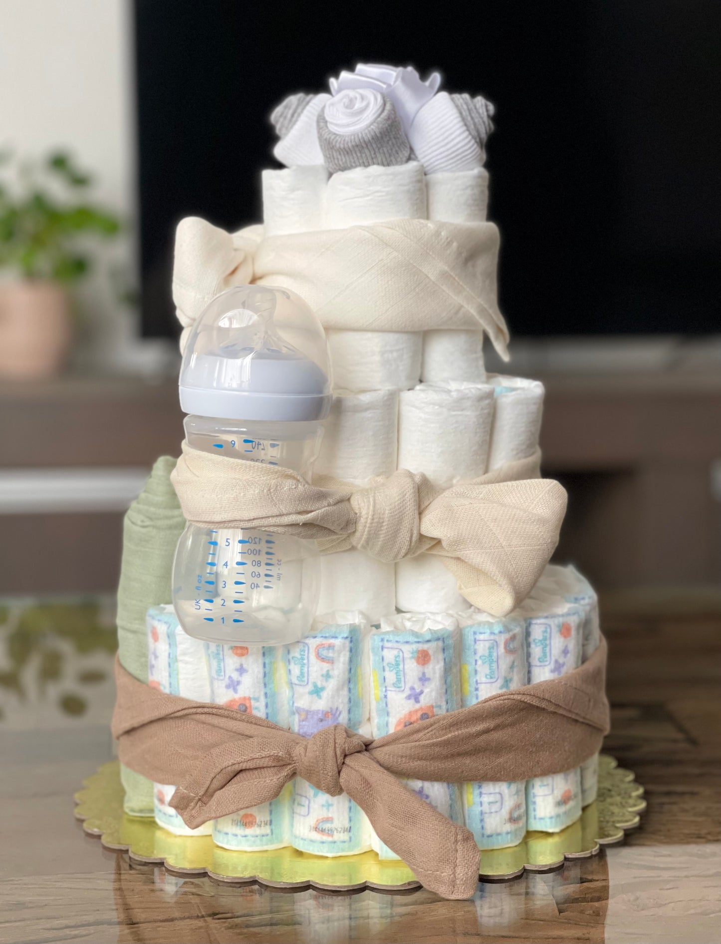 3-Layer Diaper Cake "Available Upon Request Only (Message Us)"