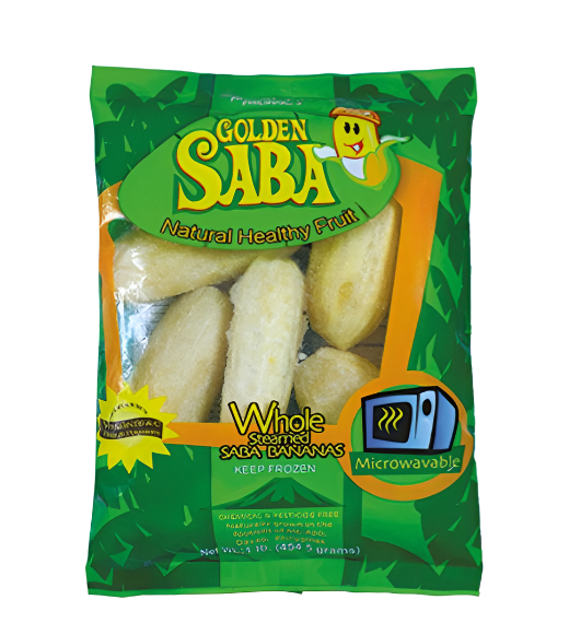 Saba Banana (Whole/Steamed) 454g (FOR PICK UP ONLY)