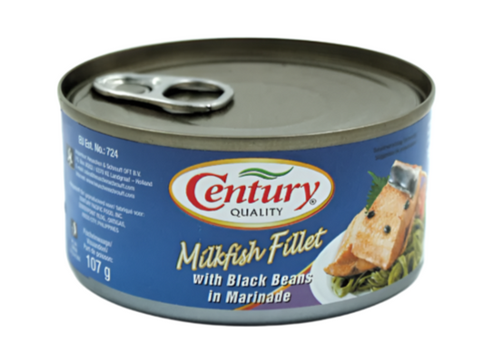 Bangus/Milkfish Fillet with Black Beans - Century Tuna 184g