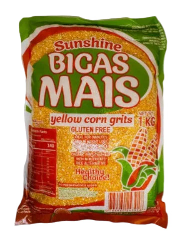 Sunshine Bigas Mais 1kg. (Yellow)