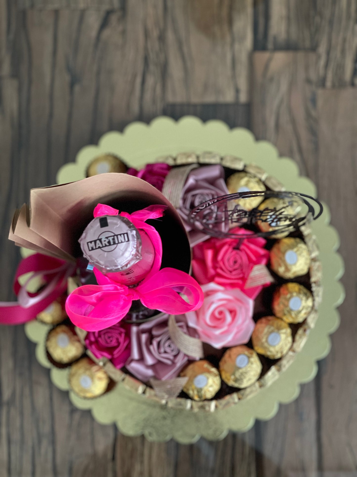 Chocolates and Drink Arrangement - Woman "Available Upon Request Only (Message Us)"