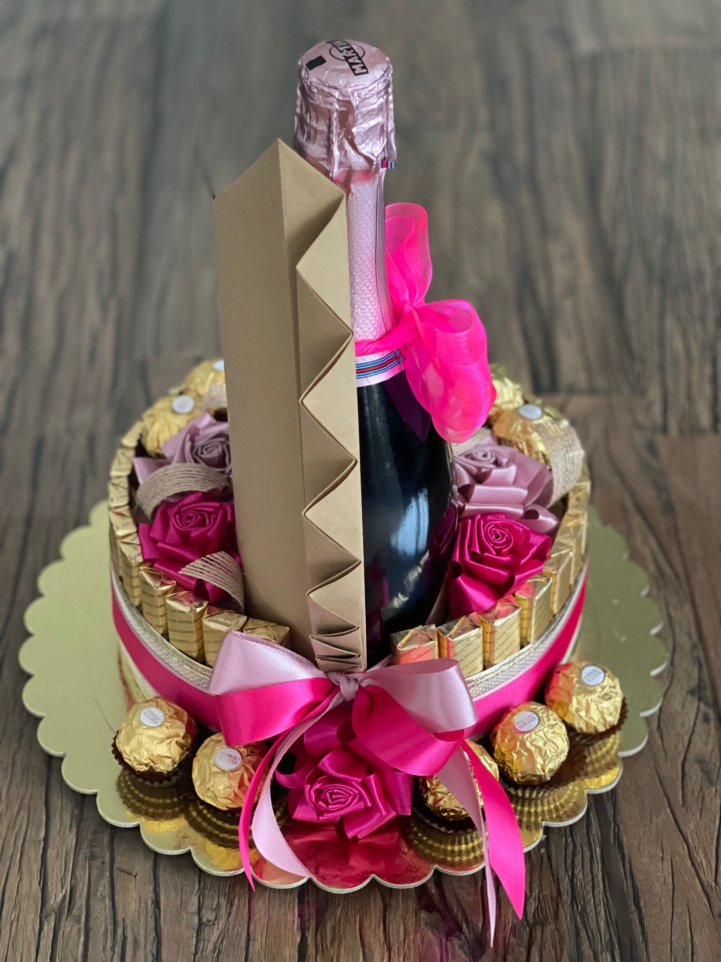 Chocolates and Drink Arrangement - Woman "Available Upon Request Only (Message Us)"