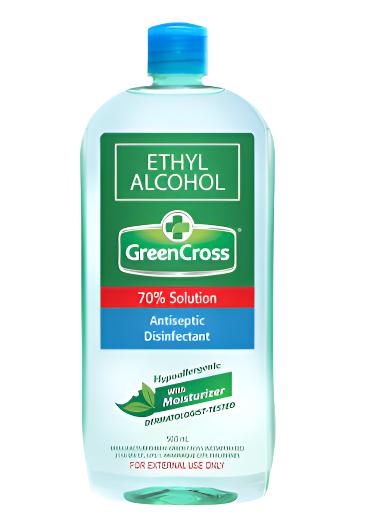 Green Cross Ethyl Alcohol 500ml