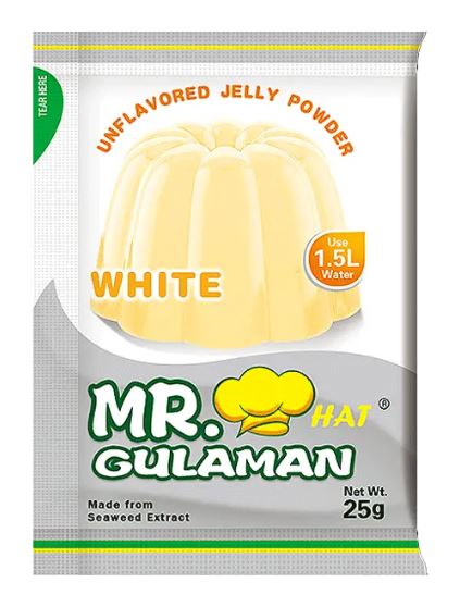 Gulaman White (Unflavored) - Mr. Gulaman 25g