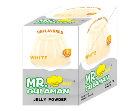 Gulaman Unflavored (White) - Mr. Gulaman 25gX10pcs.