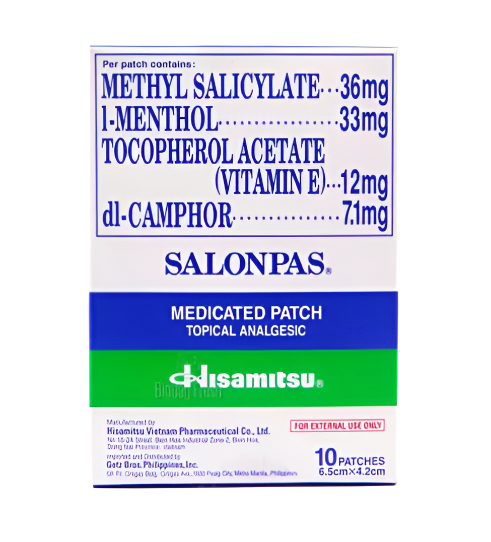 Salonpas Pijnstillende Patch 10st.