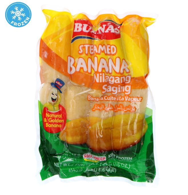 Saba Banana (Whole/Steamed) - Buenas 454g